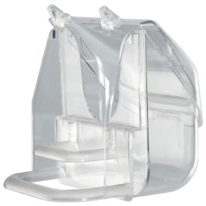 Swisspet godet transparent 9x9x9cm, 70ml correspondant au godet Ferplast Pretty