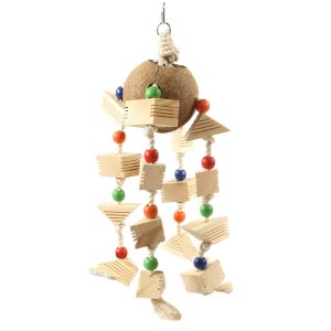 swisspet Jouet p.oiseaux Coco-Play 23x23x52cm
