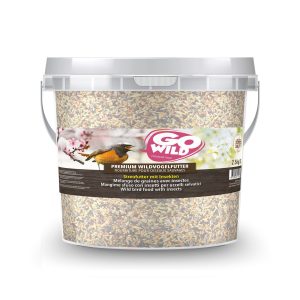Graines avec des insectes 2.5kg oiseaux Seau de 5 litres, nourriture l`année