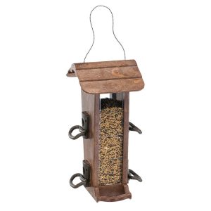 Ferplast Station aliment. Jok 21, brune 19x17.5 h 32cm, p. oiseaux sauvages