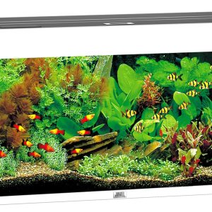 Juwel Aquarium Rio 125. 81x36x50cm blanc 125L,2x11W LED,Filt. 500L/h,chauf 100W