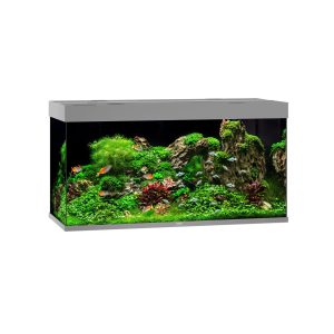 Juwel Aquarium Rio 350,121x51x66cm, gris 350L,2x21W LED,Filt. 1000L/h,Chauffage 3