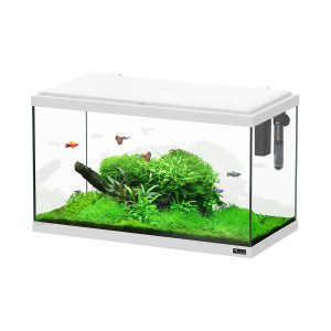 Aquarium Explorer Paris 60 LED, blanc 57L,1x14W, chauffage 50W, filtre 300L/h