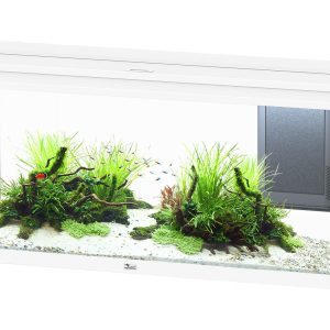 AQTL Volga 240, 122.5x42.7x55.5cm,blanc 240L,1x52W, chauffage 200W filtre 650L/h