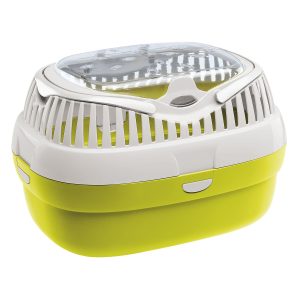 Box de transport Aladino large, vert 36x26x23cm, petits animaux & oiseaux