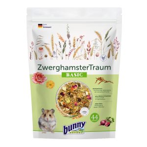 Bunny rêve d`hamster nain BASIC 600g aliment complet p.hamstes nains