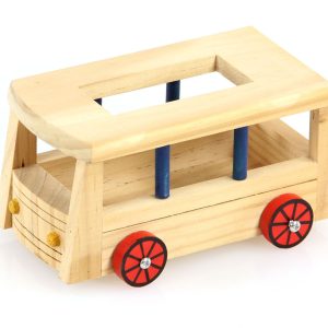 Copacabana Bus en bois 16x9.7x8.5cm pour hamsters & souris