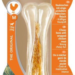 8en1 Delights Strong M 1pcs. 90g Os à mâcher av. viande de poulet