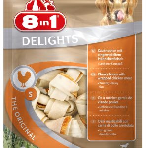 8en1 Delights paquet S 6 pcs. 210g Os à mâcher comme encas