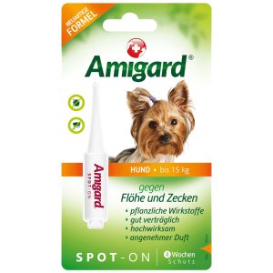 Amigard Spot-on chien, 1x2ml <15kg