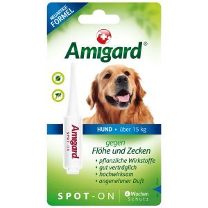 Amigard Spot-on chien,>15kg, 1x4ml
