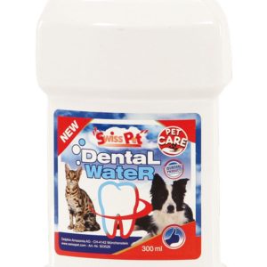 swisspet Dental Water 300ml Soins dentaire aquatique p.chien et chat
