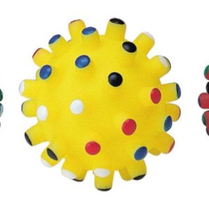 Polyballe avec noppes, d=13cm 3 couleurs