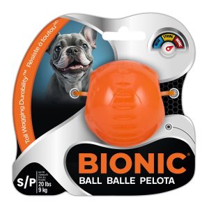 Bionic Ball Gr. S 12x5.3x12cm Orange, für Hunde bis 9kg