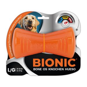 Bionic Bone Gr. L 13x6.4x14.5cm Orange, für Hunde von 13-27kg