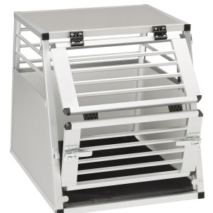 Carbox en aluminium Olympia S 55x75xh61.5cm Box de transport+coussin