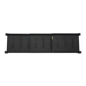 4pets Easy-Steps noir rampe téléscopique L=70-160cm, B=42cm, chargeable - 100kg