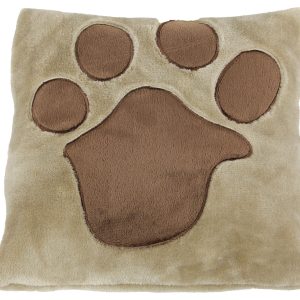2-en-1 Couverture & coussin Pillo beige Couverture: 85x120cm / coussin: 28x28cm