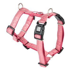 Max&Molly Harnais Comfort-H rose/S Matrix 2 cou 33.5-47cm sein 43-51cm