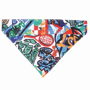 M-Pets Halstuch L, T=38xB=26cm mixed color, size 25mm/38-66cm