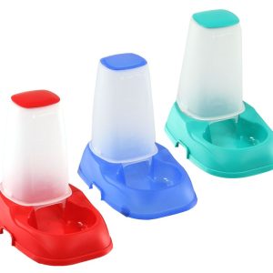 SP distibruteur de nourriture 1.5lt. 3 couleurs assorties, 27x18x24cm