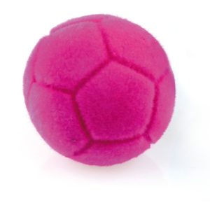 Flocking Wave-ballon avec son fuchsia D=8cm, Non Toxic matériel