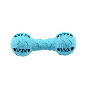 Denta-Rub Os bleu, L=16.5cm Jouets p.chiens, matériau non toxique