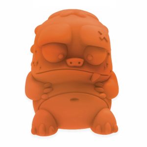 M-Pets Jouet pour chien Rex de friandise orange, 9 x 9 x 10,5 cm