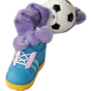 SP jouet p.chiots Expanseur av. son football/chaussure, 22cm