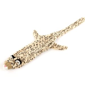 Jouet Schlappi Bottle, Léopard swisspet, sans couinement, L=86cm