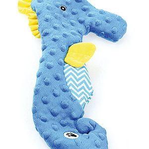 swisspet Noppi-Play hippocampe bleu L=36cm avec son
