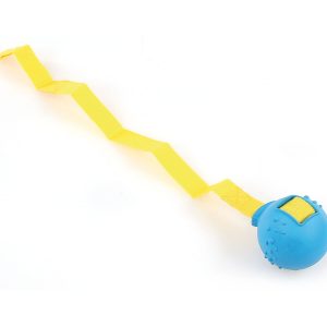 swisspet Snufi Balle catapulter corde M D=7cm/L=58cm bleu