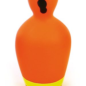 Mini jouet en vinyle quille Bowling oran 11cm avec couinement