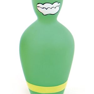 Jouet Mini-Vinyl-quille Bowling verte 11cm mit Sqk