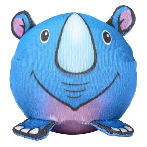 Durables Ball Toy Rhino Ø100mm blue
