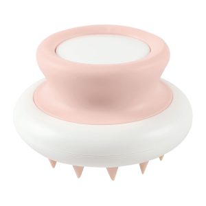 M-Pets Peigne de massage, rose dents pointues,, 8 x H 5,4 cm