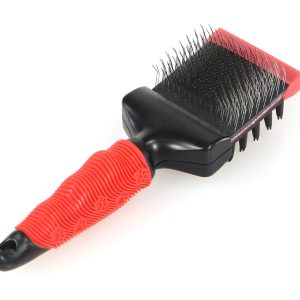 Care Soft Carde&poils e.caoutchouc petit L=20cm, B=4.7cm incl.peigne de nettoyage