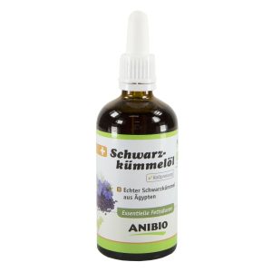 Anibio huile de nigelle 100ml en cas de problème cutane et du poil