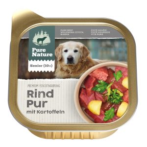 SENIOR B¿uf pur pommes de terre 150g Aliments complets humides Barquettes