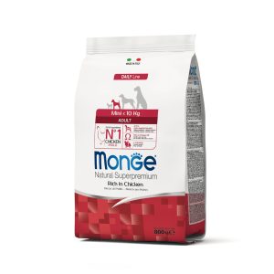 Monge Dog Adult Mini Chicken 800g Daily Line - avec poulet