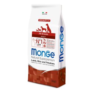 Monge Dog Adult ALL BREEDS Lamb 12kg SPECIALITY LINE-agneau,riz&pomme de ter.