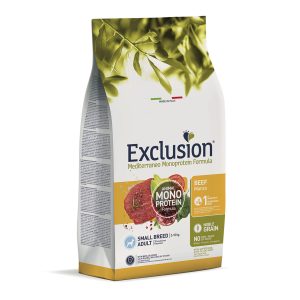 Exclusion Chien adulte Petit boeuf 2kg MEDITERRANEO Monoprotéine sèche