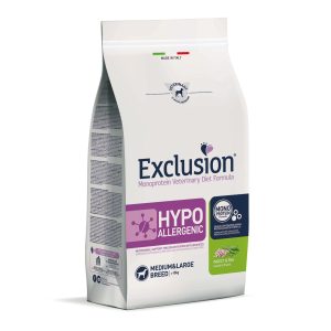 Exclusion Chien VET ad. M&L insecte 2kg hypoallergène monoprotéIne insecte&pois