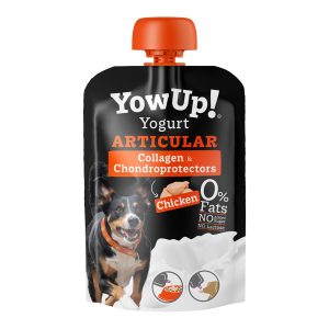 YowUp! Yogurt ARTICULAR DOG poulet 115g Yogourt sans lactose au collagène p.chat