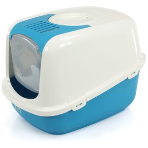 swisspet Caisse fermée Lilo, bleue 66.5x48.5x46.5cm