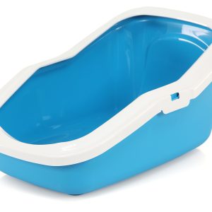 swisspet Caisse p.chats Coolio, bleue 56x39x27.5 cm