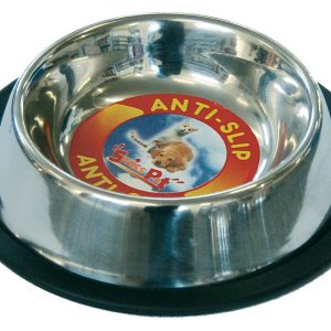 swisspet écuelle en acier 0.23L mini Anneau en caoutchouc Gr. 0