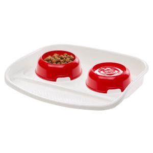 Lindo Gourmet Set, rouge D=15.5cm,0.3L, 44.5x34x7cm