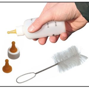 swisspet set de biberons 50ml, avec 2 tetines de rechange+ brosse de nettoyage