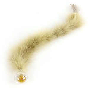 SP jouet p. chats Foxy Play av. queue en pelage D=4.5 L=45cm brun f.